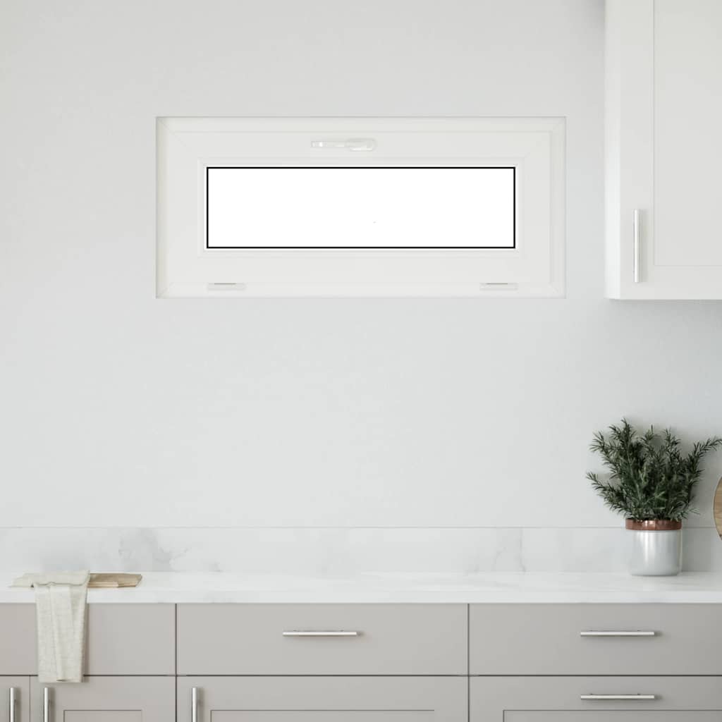 Basement Window RISOR 90x40 cm Tilt 3 Glazing White