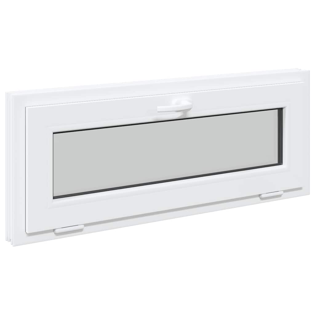 Basement Window RISOR 110x40 cm Tilt 3 Glazing White