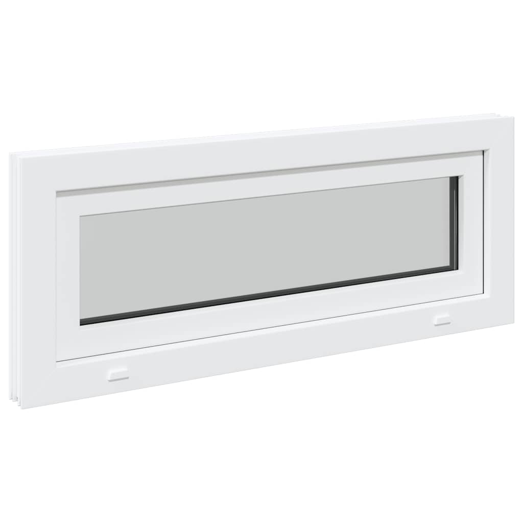 Basement Window RISOR 110x40 cm Tilt 3 Glazing White