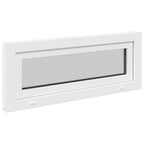 Basement Window RISOR 110x40 cm Tilt 3 Glazing White