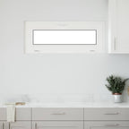 Basement Window RISOR 110x40 cm Tilt 3 Glazing White