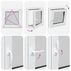 Basement Window "RISOR" 50x50 cm Tilt&Turn DIN Right Anthracite