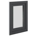 Basement Window "RISOR" 50x75 cm Tilt&Turn DIN Right Anthracite