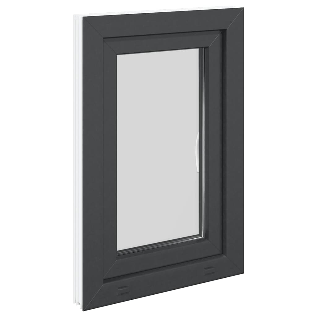 Basement Window "RISOR" 50x75 cm Tilt&Turn DIN Right Anthracite