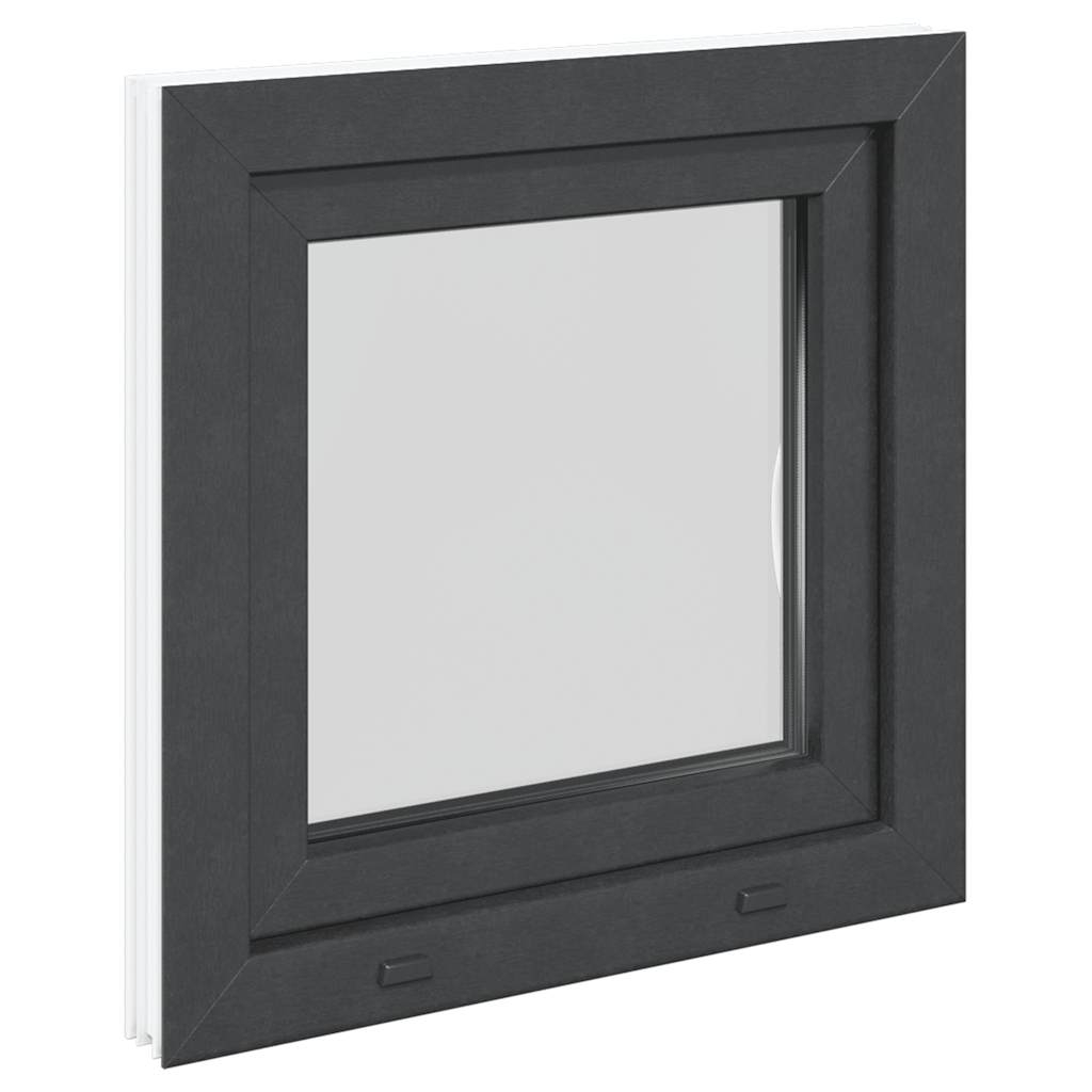Basement Window RISOR 60x60 cm Tilt&Turn DIN Right Anthracite