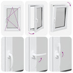 Basement Window "RISOR" 60x100 cm Tilt&Turn DIN Right Anthracite