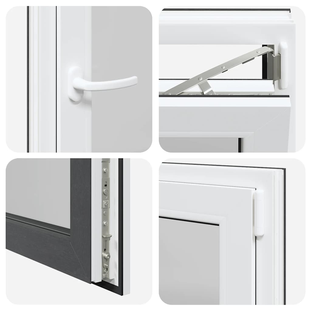 Basement Window "RISOR" 60x100 cm Tilt&Turn DIN Right Anthracite