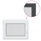 Basement Window "RISOR" 80x50 cm Tilt&Turn DIN Left Anthracite