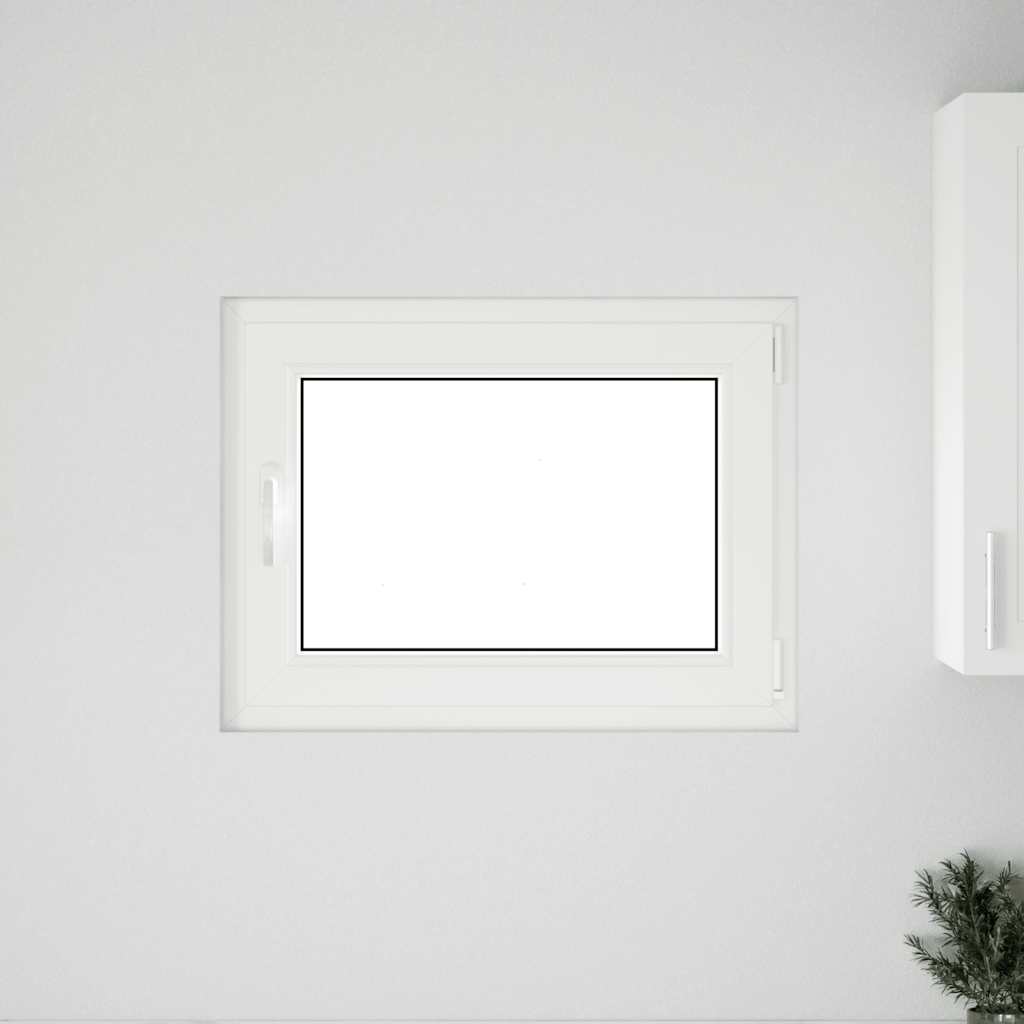 Basement Window "RISOR" 80x60 cm Tilt&Turn DIN Right Anthracite