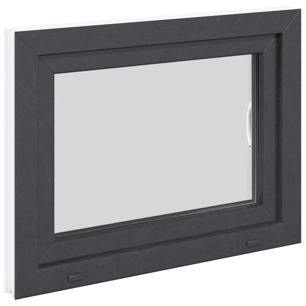 Basement Window "RISOR" 80x70 cm Tilt&Turn DIN Right Anthracite
