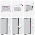 Basement Window "RISOR" 90x50 cm Tilt&Turn DIN Left Anthracite