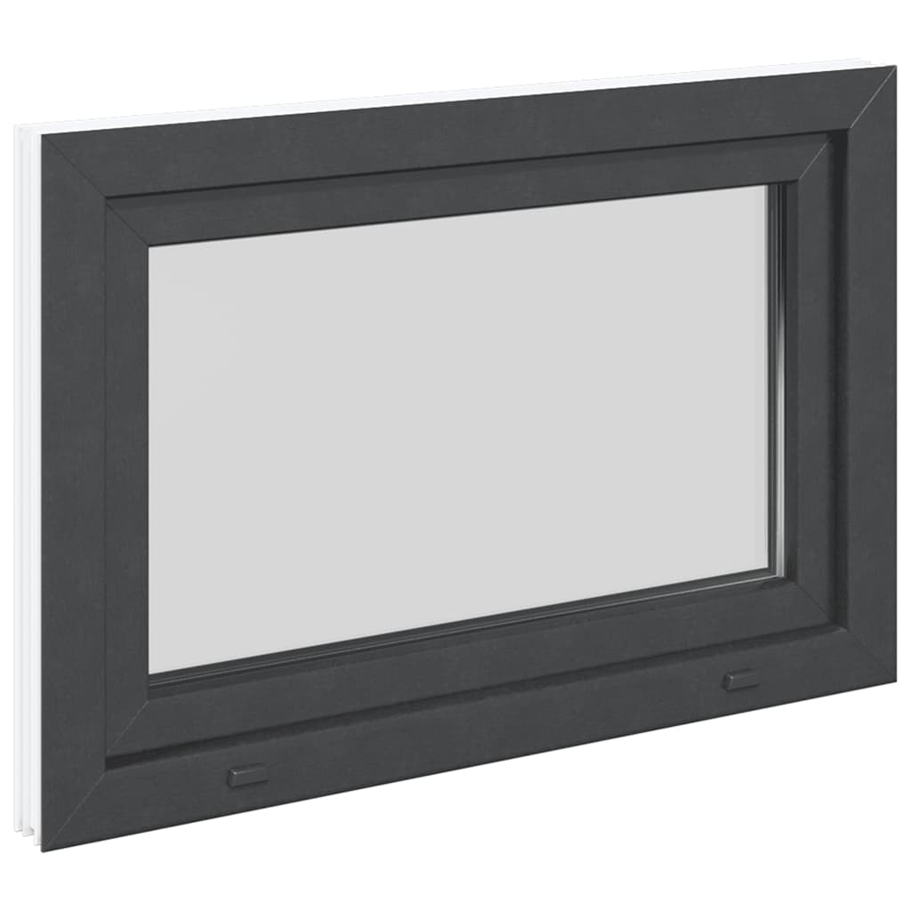 Basement Window "RISOR" 90x70 cm Tilt&Turn DIN Left Anthracite