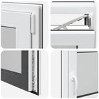 Basement Window "RISOR" 100x60 cm Tilt&Turn DIN Right Anthracite