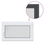 Basement Window "RISOR" 100x70 cm Tilt&Turn DIN Right Anthracite