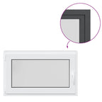 Basement Window "RISOR" 100x70 cm Tilt&Turn DIN Left Anthracite