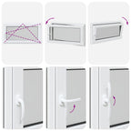 Basement Window "RISOR" 110x60 cm Tilt&Turn DIN Right Anthracite