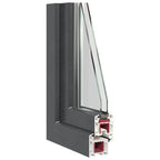 Basement Window "RISOR" 110x60 cm Tilt&Turn DIN Left Anthracite
