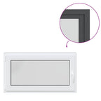 Basement Window "RISOR" 110x70 cm Tilt&Turn DIN Left Anthracite