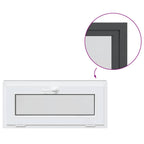 Basement Window RISOR 90x40 cm Tilt 2 Glazing Anthracite