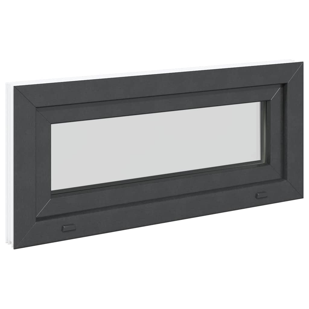 Basement Window RISOR 90x40 cm Tilt 2 Glazing Anthracite