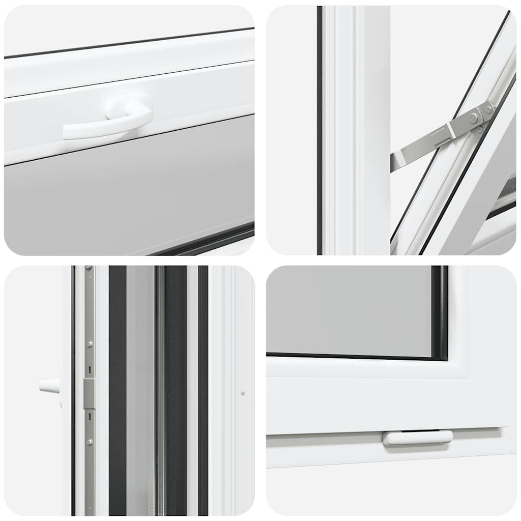 Basement Window RISOR 90x40 cm Tilt 2 Glazing Anthracite