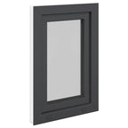 Basement Window "RISOR" 50x75 cm Tilt&Turn DIN Right Anthracite