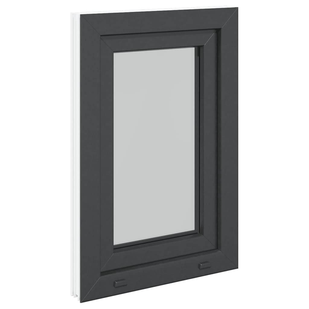 Basement Window "RISOR" 50x75 cm Tilt&Turn DIN Left Anthracite