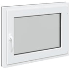 Basement Window "RISOR" 80x50 cm Tilt&Turn DIN Right Anthracite