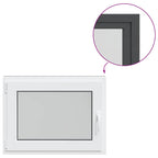 Basement Window "RISOR" 80x50 cm Tilt&Turn DIN Left Anthracite