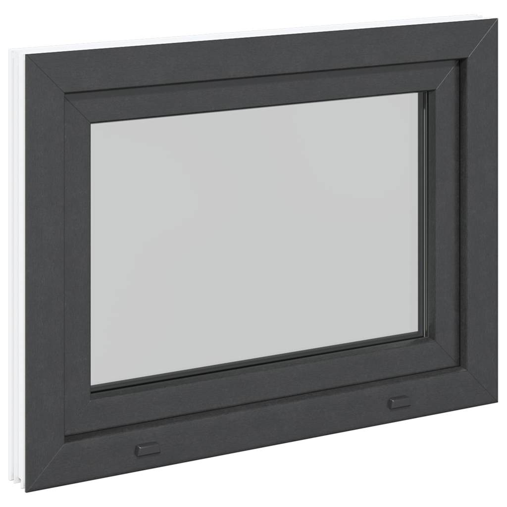 Basement Window "RISOR" 80x50 cm Tilt&Turn DIN Left Anthracite