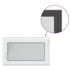 Basement Window "RISOR" 100x50 cm Tilt&Turn DIN Right Anthracite
