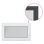 Basement Window "RISOR" 100x60 cm Tilt&Turn DIN Left Anthracite