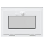 Basement Window RISOR 60x40 cm Tilt 3 Glazing Anthracite