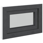 Basement Window RISOR 60x40 cm Tilt 3 Glazing Anthracite