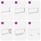 Basement Window RISOR 60x40 cm Tilt 3 Glazing Anthracite