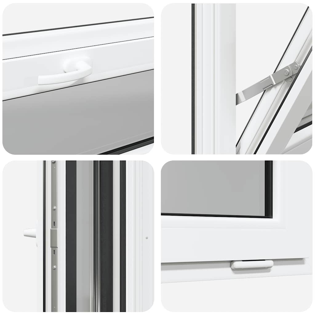 Basement Window RISOR 90x40 cm Tilt 3 Glazing Anthracite