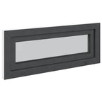 Basement Window RISOR 100x40 cm Tilt 3 Glazing Anthracite