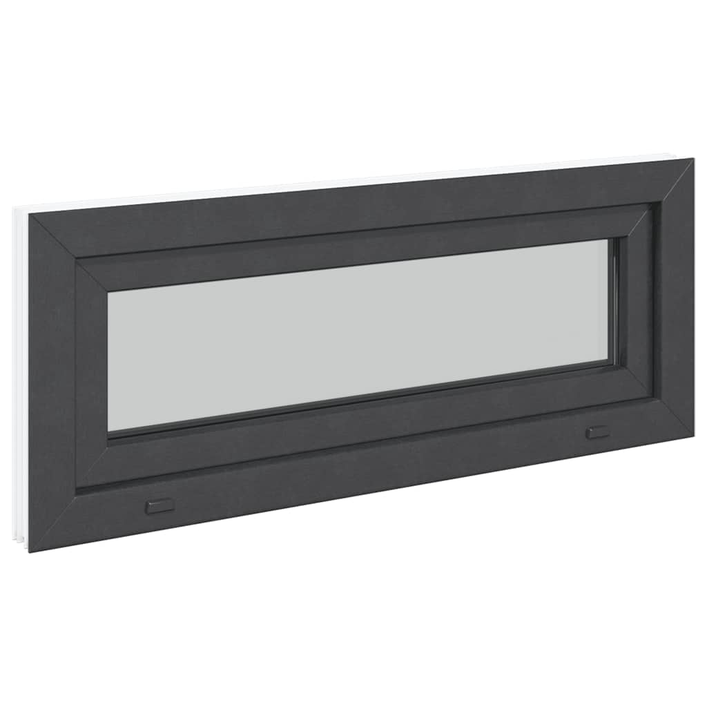Basement Window RISOR 110x40 cm Tilt 3 Glazing Anthracite