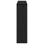 Mirror Cabinet Black Oak 76 x 15 x 55 cm Engineered Wood