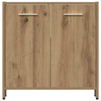 4 Piece Bathroom Furniture Set Artisan Oak Engineered Wood