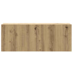 3 Piece TV Cabinet Set Wall-mounted Artisan Oak Engineered Wood