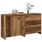 2 Piece Sideboard Old Wood Engineered Wood