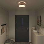 Ceiling Lamp with Spotlights Black 30 x 30 x 13.5 cm Fabric