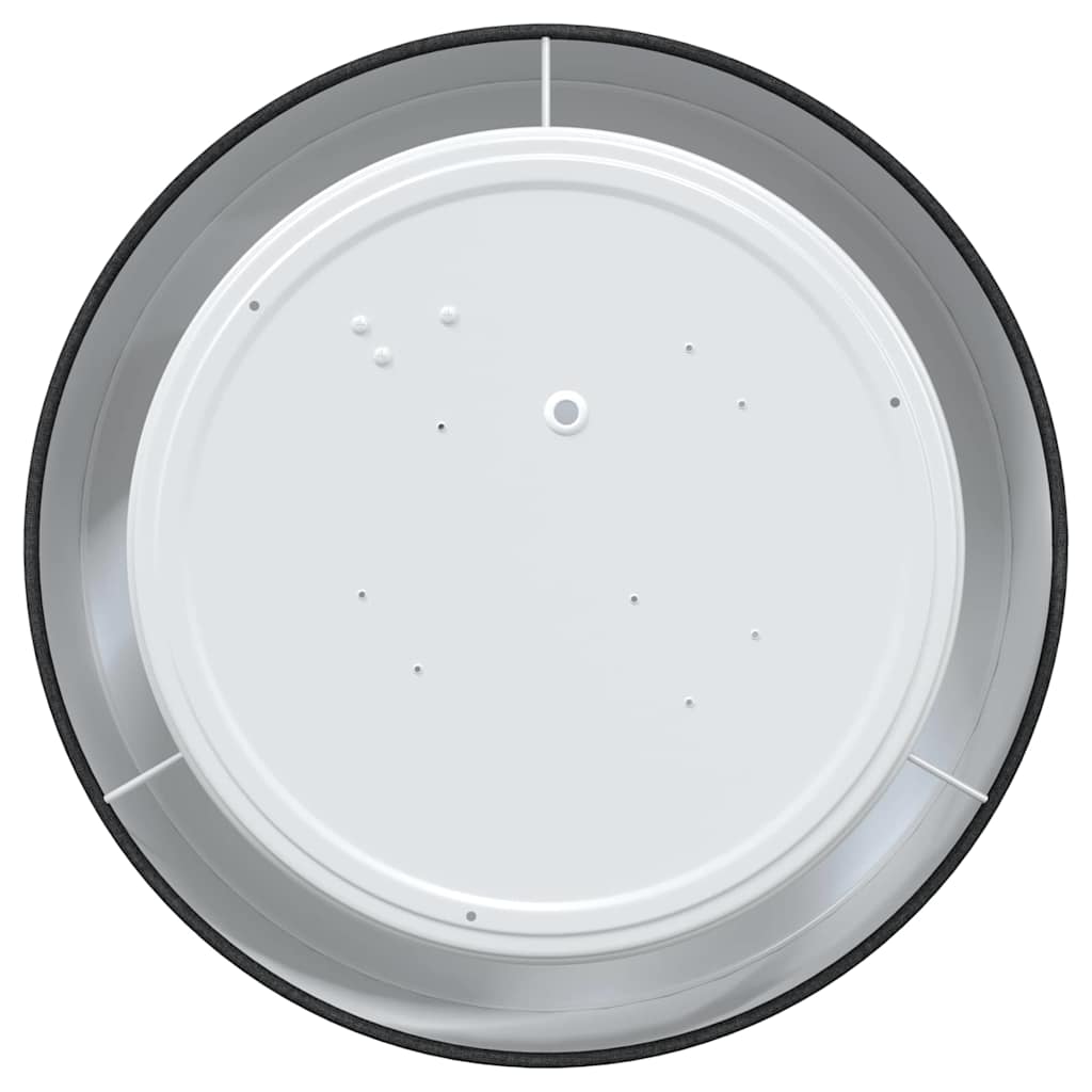 Ceiling Lamp with Spotlights Black 30 x 30 x 13.5 cm Fabric