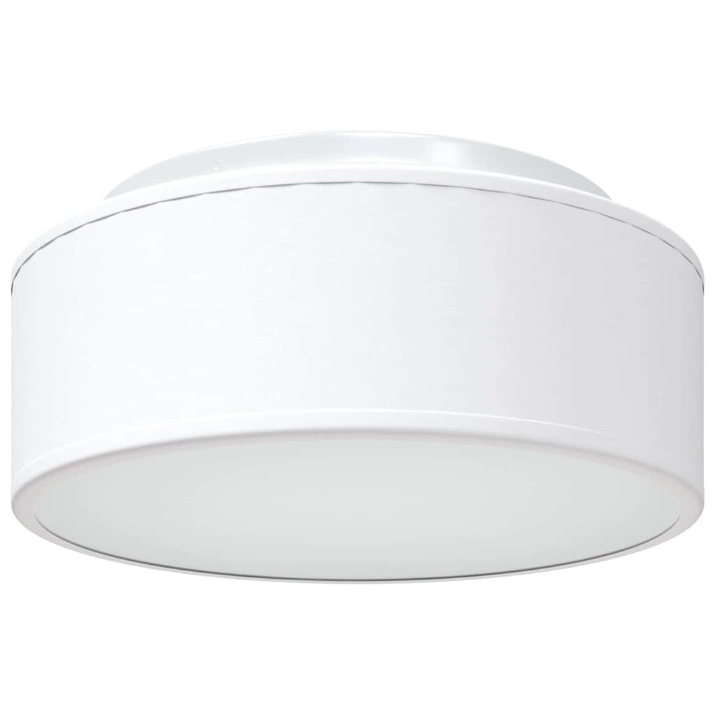 Ceiling Lamp with Spotlights White 30 x 30 x 13.5 cm Fabric