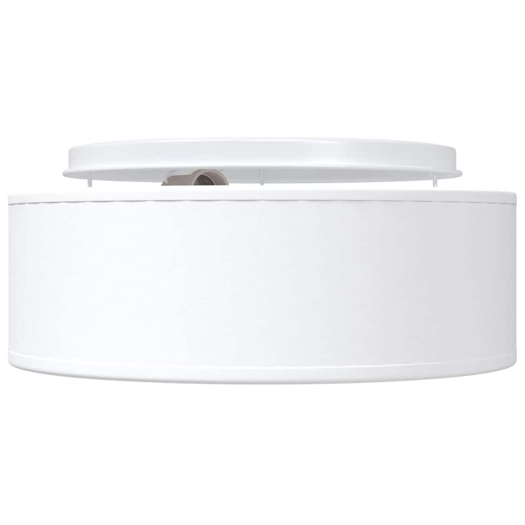 Ceiling Lamp with Spotlights White 30 x 30 x 13.5 cm Fabric