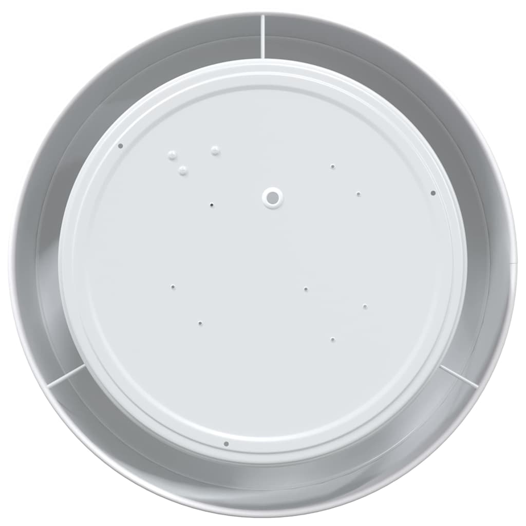 Ceiling Lamp with Spotlights White 30 x 30 x 13.5 cm Fabric