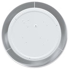 Ceiling Lamp with Spotlights White 30 x 30 x 13.5 cm Fabric