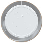 Ceiling Lamp with Spotlights Taupe 30 x 30 x 13.5 cm Fabric