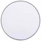 Ceiling Lamp with Spotlights Grey 38 x 38 x 13.5 cm Fabric